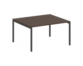 Переговорный стол (1 столешница) на П-образном м/к 1400x1235x750 Metal System Quattro 4x4 images