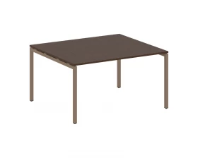 Переговорный стол (1 столешница) на П-образном м/к 1400x1235x750 Metal System Quattro 4x4 images
