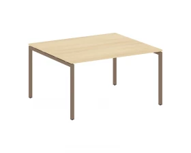 Переговорный стол (1 столешница) на П-образном м/к 1400x1235x750 Metal System Quattro 4x4 images
