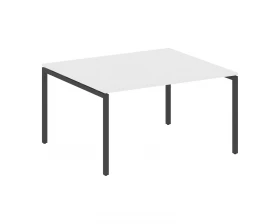 Переговорный стол (1 столешница) на П-образном м/к 1400x1235x750 Metal System Quattro 4x4 images