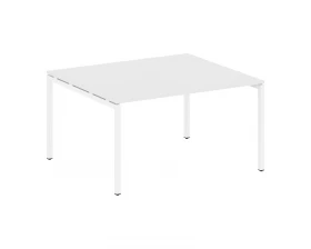 Переговорный стол (1 столешница) на П-образном м/к 1400x1235x750 Metal System Quattro 4x4 images