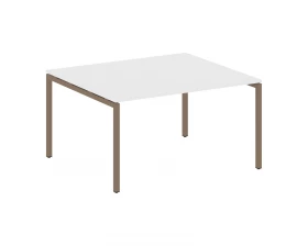 Переговорный стол (1 столешница) на П-образном м/к 1400x1235x750 Metal System Quattro 4x4 images