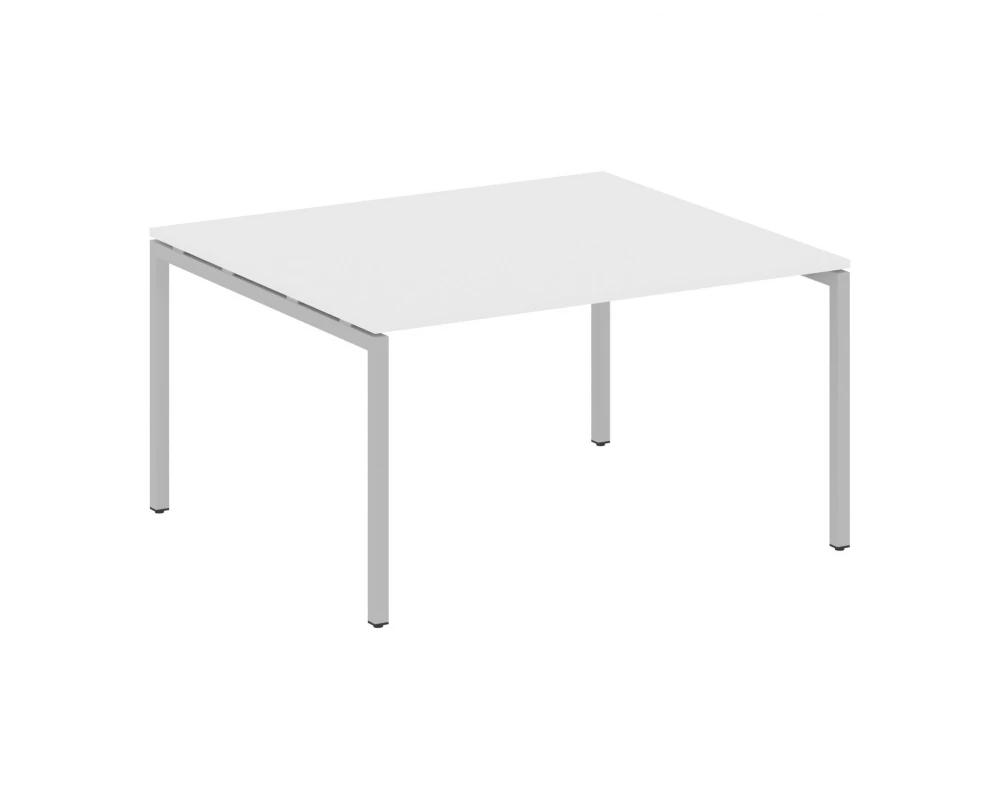 Переговорный стол (1 столешница) на П-образном м/к 1400x1235x750 Metal System Quattro 4x4