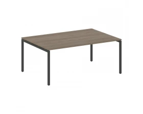 Переговорный стол (1 столешница) на П-образном м/к 1800x1235x750 Metal System Quattro 4x4 images