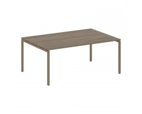 Переговорный стол (1 столешница) на П-образном м/к 1800x1235x750 Metal System Quattro 4x4 images