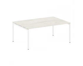 Переговорный стол (1 столешница) на П-образном м/к 1800x1235x750 Metal System Quattro 4x4 images