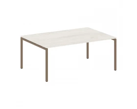 Переговорный стол (1 столешница) на П-образном м/к 1800x1235x750 Metal System Quattro 4x4 images