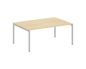 Переговорный стол (1 столешница) на П-образном м/к 1800x1235x750 Metal System Quattro 4x4 images