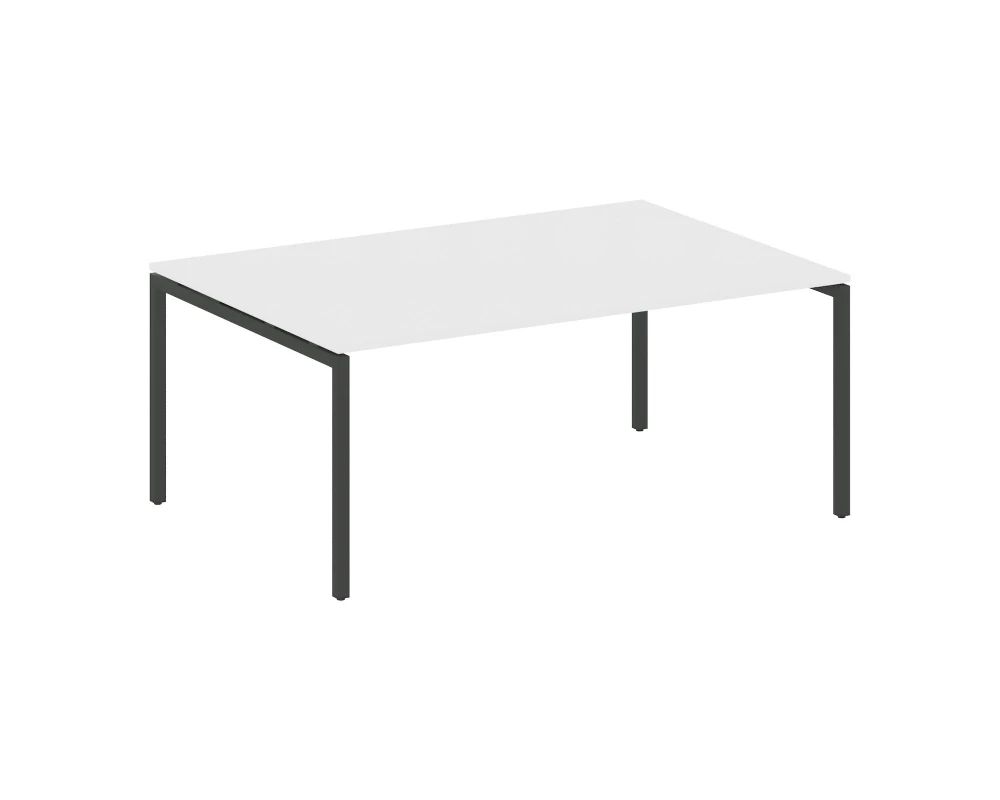 Переговорный стол (1 столешница) на П-образном м/к 1800x1235x750 Metal System Quattro 4x4