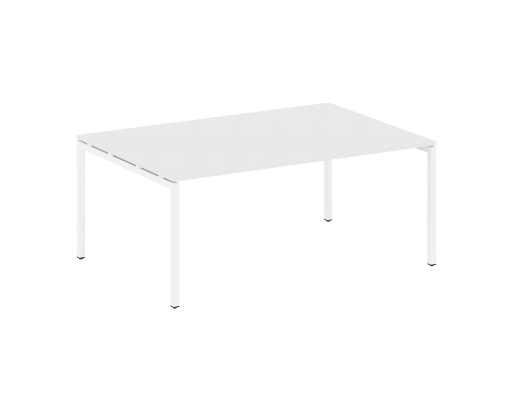 Переговорный стол (1 столешница) на П-образном м/к 1800x1235x750 Metal System Quattro 4x4