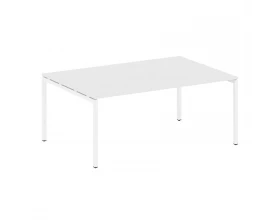 Переговорный стол (1 столешница) на П-образном м/к 1800x1235x750 Metal System Quattro 4x4 images