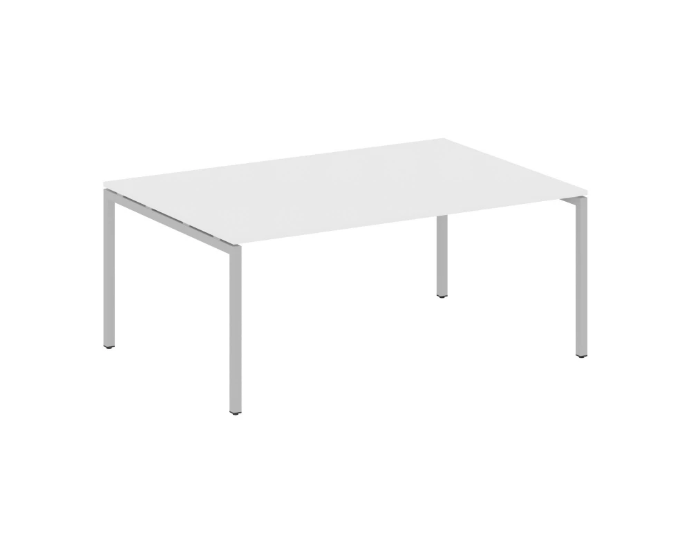 Переговорный стол (1 столешница) на П-образном м/к 1800x1235x750 Metal System Quattro 4x4