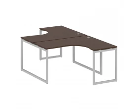 Рабочая станция криволинейная на О-образном м/к 1400x2435x750 Metal System Quattro 4x4 images