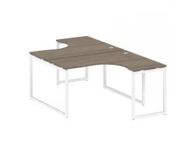 Рабочая станция криволинейная на О-образном м/к 1400x2435x750 Metal System Quattro 4x4 images