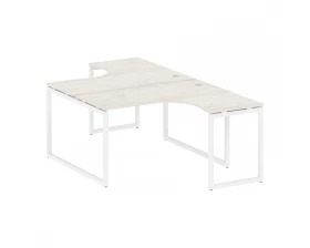 Рабочая станция криволинейная на О-образном м/к 1400x2435x750 Metal System Quattro 4x4 images