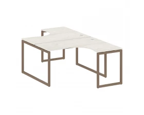 Рабочая станция криволинейная на О-образном м/к 1400x2435x750 Metal System Quattro 4x4 images