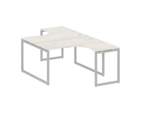 Рабочая станция криволинейная на О-образном м/к 1400x2435x750 Metal System Quattro 4x4 images