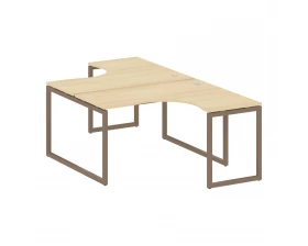 Рабочая станция криволинейная на О-образном м/к 1400x2435x750 Metal System Quattro 4x4 images