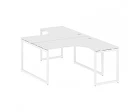 Рабочая станция криволинейная на О-образном м/к 1400x2435x750 Metal System Quattro 4x4 images