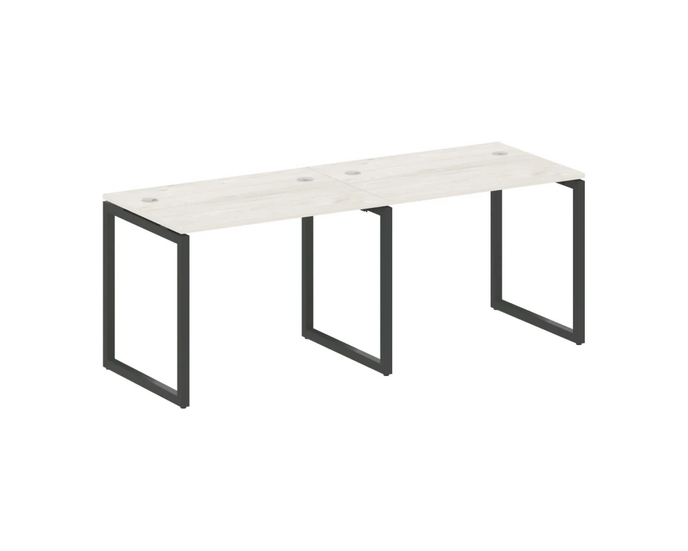 Рабочая станция на 2 места на О-образном м/к 2000x720x750 Metal System Quattro 4x4