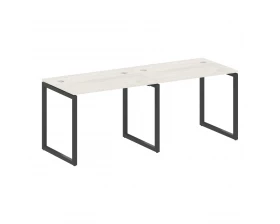 Рабочая станция на 2 места на О-образном м/к 2000x720x750 Metal System Quattro 4x4 images