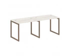 Рабочая станция на 2 места на О-образном м/к 2000x720x750 Metal System Quattro 4x4 images