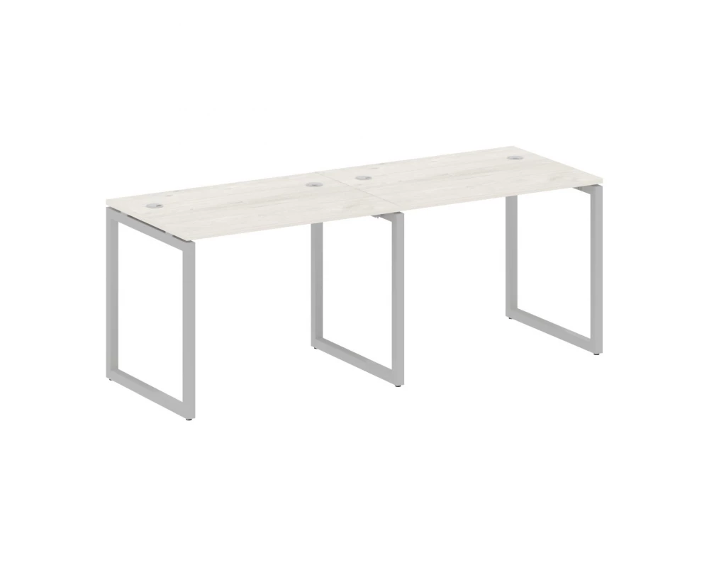 Рабочая станция на 2 места на О-образном м/к 2000x720x750 Metal System Quattro 4x4