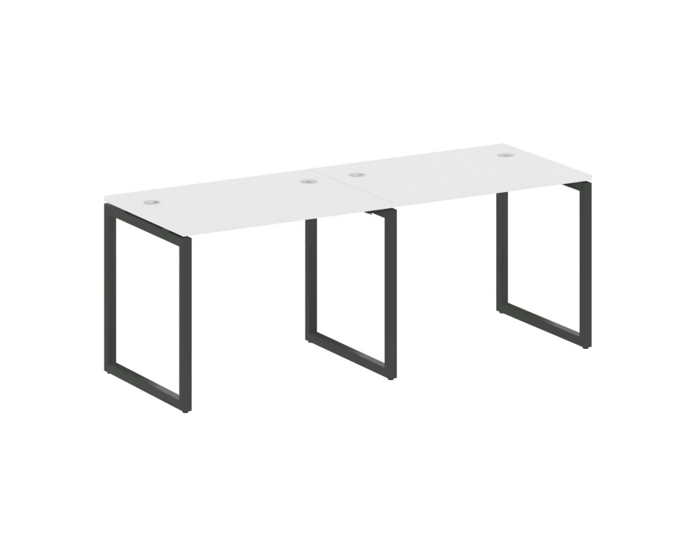 Рабочая станция на 2 места на О-образном м/к 2000x720x750 Metal System Quattro 4x4
