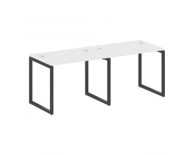 Рабочая станция на 2 места на О-образном м/к 2000x720x750 Metal System Quattro 4x4 images