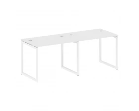 Рабочая станция на 2 места на О-образном м/к 2000x720x750 Metal System Quattro 4x4 images