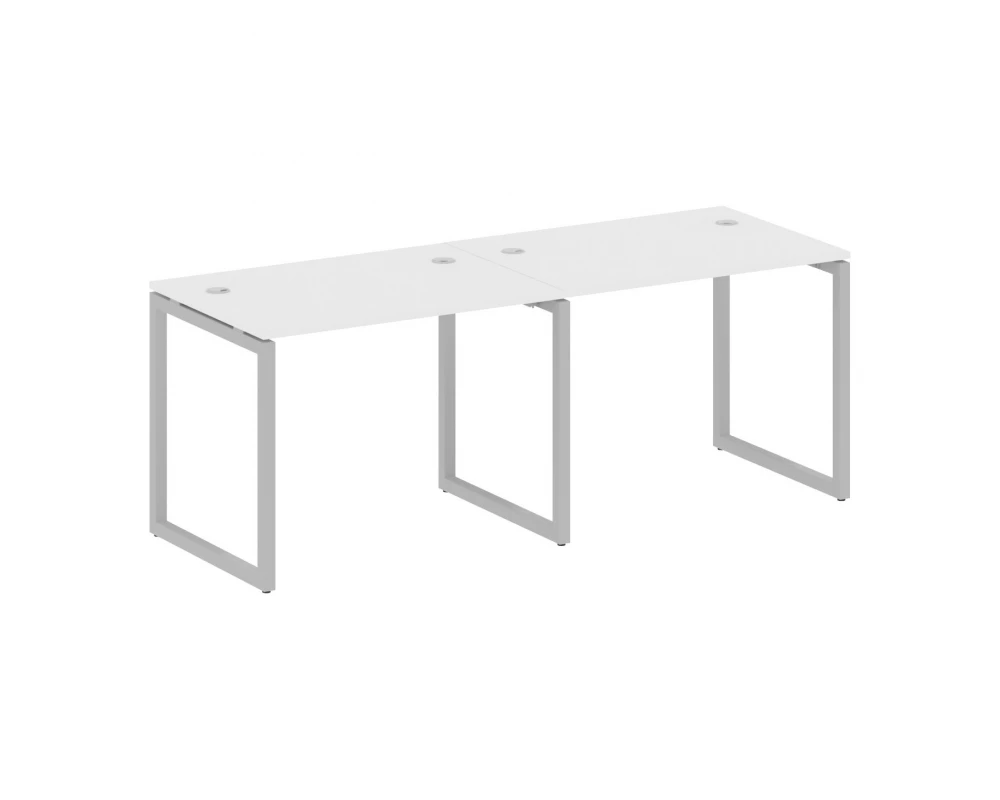 Рабочая станция на 2 места на О-образном м/к 2000x720x750 Metal System Quattro 4x4