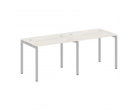 Рабочая станция на 2 места на П-образном м/к 2000x720x750 Metal System Quattro 4x4 images