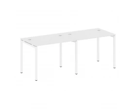 Рабочая станция на 2 места на П-образном м/к 2000x720x750 Metal System Quattro 4x4 images