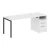Белый/Металл антрацит