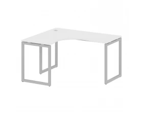 Стол криволинейный левый на О-образном м/к 1400x1200x750 Metal System Quattro 4x4 images