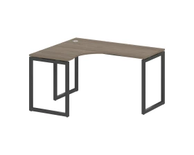 Стол криволинейный левый на О-образном м/к 1400x1200x750 Metal System Quattro 4x4 images