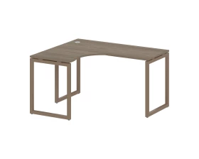 Стол криволинейный левый на О-образном м/к 1400x1200x750 Metal System Quattro 4x4 images