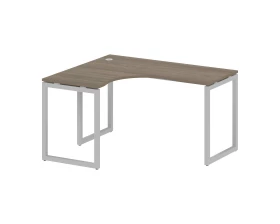 Стол криволинейный левый на О-образном м/к 1400x1200x750 Metal System Quattro 4x4 images