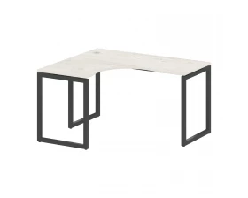 Стол криволинейный левый на О-образном м/к 1400x1200x750 Metal System Quattro 4x4 images