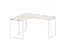 Стол криволинейный левый на О-образном м/к 1400x1200x750 Metal System Quattro 4x4 images