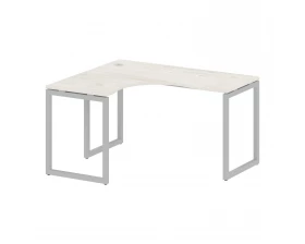 Стол криволинейный левый на О-образном м/к 1400x1200x750 Metal System Quattro 4x4 images