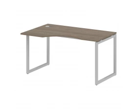 Стол криволинейный левый на О-образном м/к 1400x900x750 Metal System Quattro 4x4 images