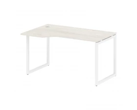 Стол криволинейный левый на О-образном м/к 1400x900x750 Metal System Quattro 4x4 images