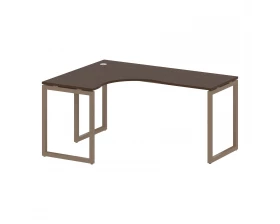 Стол криволинейный левый на О-образном м/к 1600x1200x750 Metal System Quattro 4x4 images