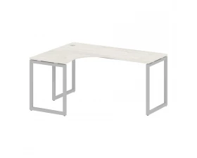 Стол криволинейный левый на О-образном м/к 1600x1200x750 Metal System Quattro 4x4 images