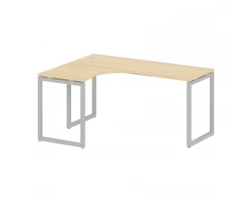 Стол криволинейный левый на О-образном м/к 1600x1200x750 Metal System Quattro 4x4 images