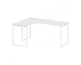 Стол криволинейный левый на О-образном м/к 1600x1200x750 Metal System Quattro 4x4 images