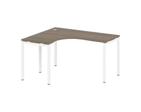 Стол криволинейный левый на П-образном м/к 1400x1200x750 Metal System Quattro 4x4 images