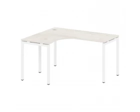 Стол криволинейный левый на П-образном м/к 1400x1200x750 Metal System Quattro 4x4 images