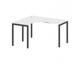 Стол криволинейный левый на П-образном м/к 1400x1200x750 Metal System Quattro 4x4 images